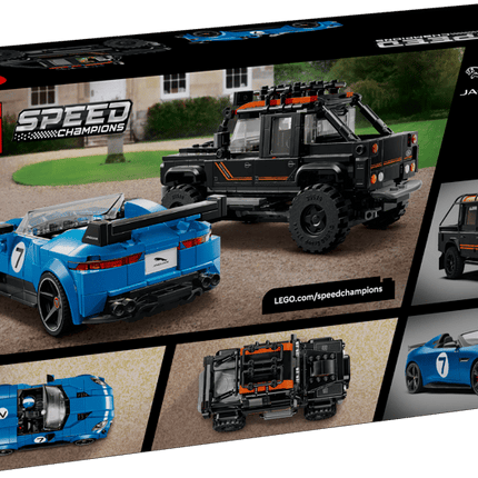 Jaguar Project 7 & Land Rover Defender LEGO Speed Champions