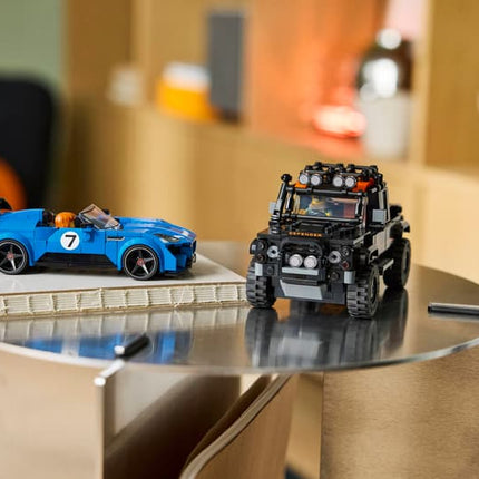 Jaguar Project 7 & Land Rover Defender LEGO Speed Champions