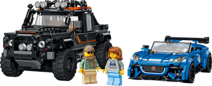 Jaguar Project 7 & Land Rover Defender LEGO Speed Champions