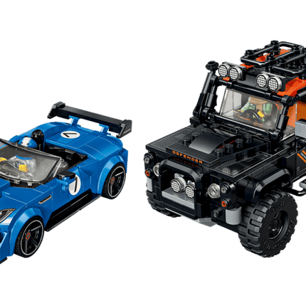 Jaguar Project 7 & Land Rover Defender LEGO Speed Champions