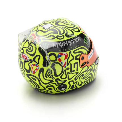 McLaren F1 Spark Model Lando Norris Silverstone GP 2025 1/5 Scale Mini Helmet