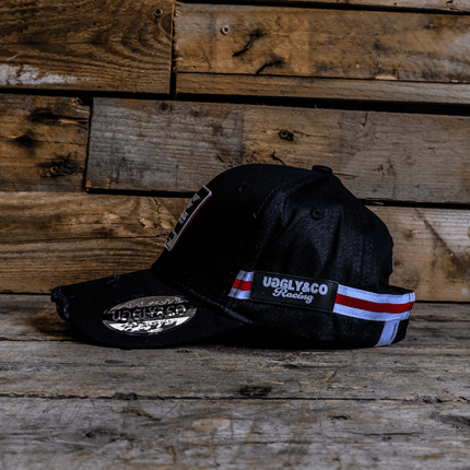 Vintage Black Carl Cox Motorsport x Uggly&Co Racing Cap