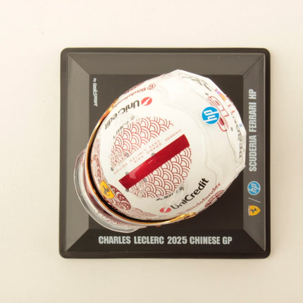Scuderia Ferrari F1 Official Charles Leclerc Chinese GP 2025 1/5 Scale Mini Helmet