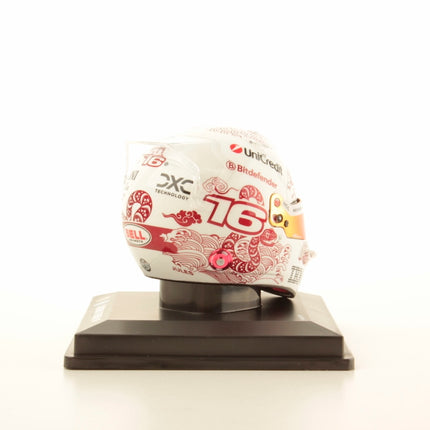 Scuderia Ferrari F1 Official Charles Leclerc Chinese GP 2025 1/5 Scale Mini Helmet