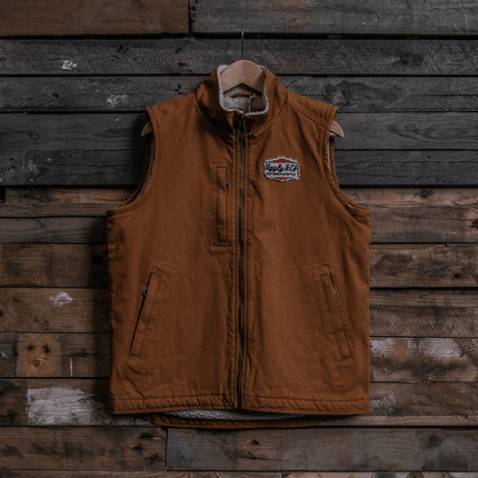 Brown Workwear Canvas Gilet