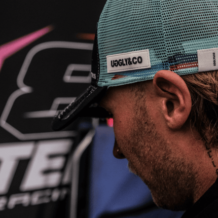 Official Davey Todd Merchandise Trucker Hat - Black & Blue