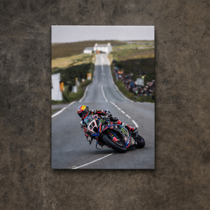 Davey Todd – Isle of Man TT Road Racing Canvas Wall Art