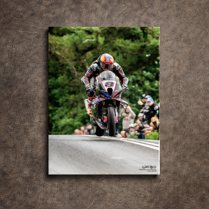 Davey Todd Isle of Man TT Canvas Wall Art