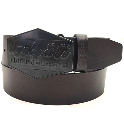 Leather Diamond Belt