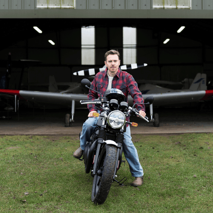Heritage Red & Navy Flannel Shirt