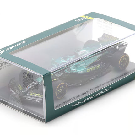 Aston Martin F1 Team Spark Model Lance Stroll USA GP 1/43 Scale Model Car 2025
