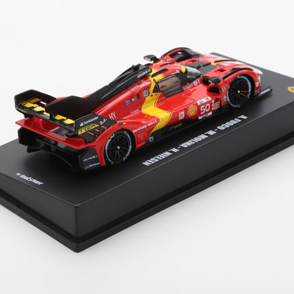 Scuderia Ferrari WEC Hypercar #50 Le Mans 24hr 2023 1/64 Scale Model Racing Car
