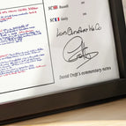 Signed A2 (Framed print)
