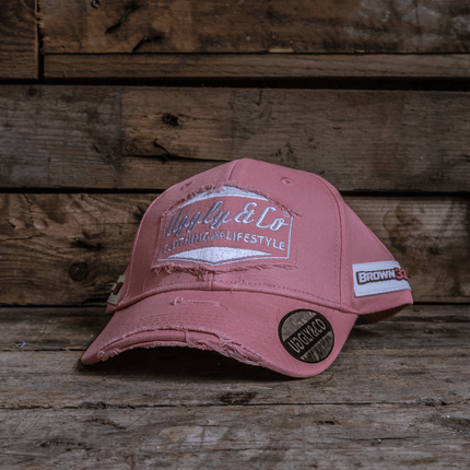 Washed Pink Diamond Vintage Baseball Cap