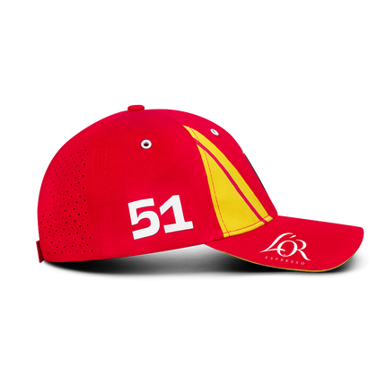 Scuderia Ferrari WEC Team Antonio Giovinazzi L'OR Driver Baseball Cap