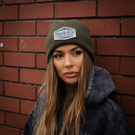 Green Diamond Beanie