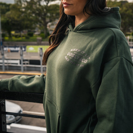 Green Keep it Lit' Hoodie