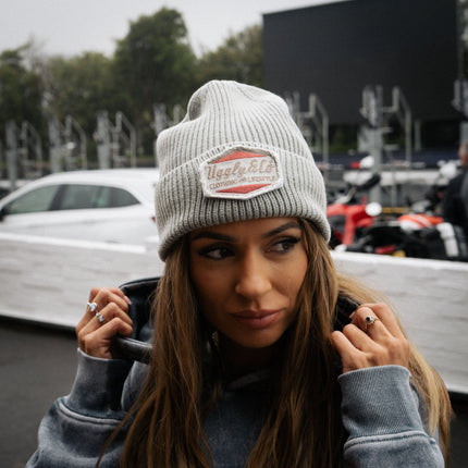 Grey Diamond Beanie