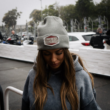 Grey Diamond Beanie