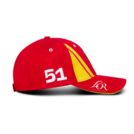 Scuderia Ferrari WEC Team Alessandro Pier Guidi L'OR Driver Baseball Cap
