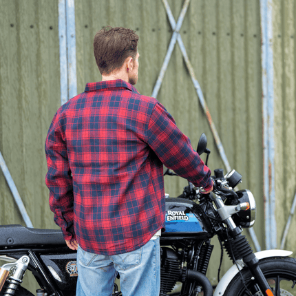 Heritage Red & Navy Flannel Shirt