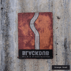 Orange Road (Metal Sign)