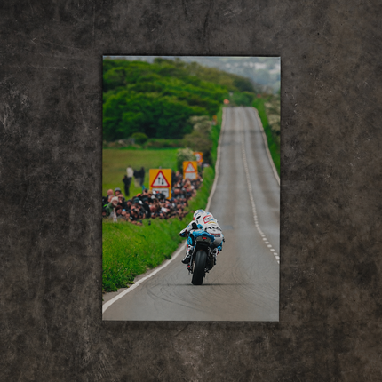 Josh Brookes Creg-Ny-Baa Isle of Man TT Canvas Wall Art