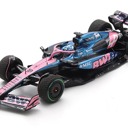 Alpine F1 Team Spark Model Pierre Gasly Silverstone GP GP 1/43 Scale Model Racing Car 2025
