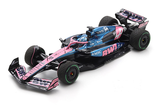 Alpine F1 Team Spark Model Pierre Gasly Silverstone GP GP 1/43 Scale Model Racing Car 2025