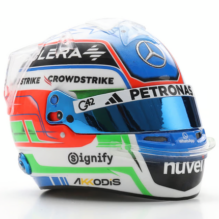 Mercedes AMG Petronas F1 Kimi Antonelli 2025 Season Livery 1/5 Scale Mini Helmet
