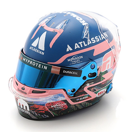 Williams Racing F1 Team Spark Model Alex Albon 1/5 Scale Mini Helmet 2025