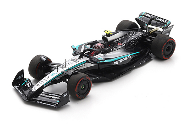 Mercedes AMG Petronas F1 Team Spark Model Kimi Antonelli Miami GP GP 1/43 Scale Model Racing Car 2025