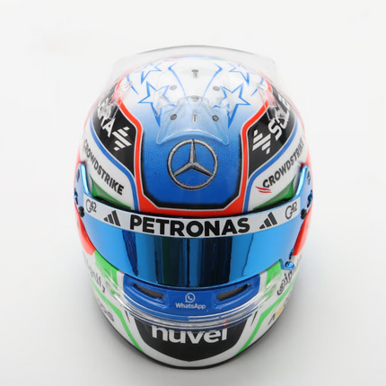 Mercedes AMG Petronas F1 Kimi Antonelli 2025 Season Livery 1/5 Scale Mini Helmet
