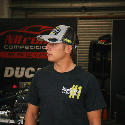 Stone Grey Diamond Trucker Hat x Kyle Ryde #1