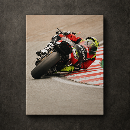 Kyle Ryde Full Lean BSB Canvas Wall Art