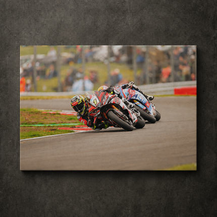 Kyle Ryde Race Leader BSB Canvas Wall Art