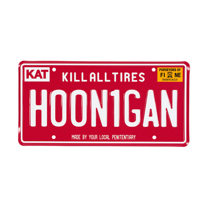 Hoonigan OG Arizona Metal License Plate