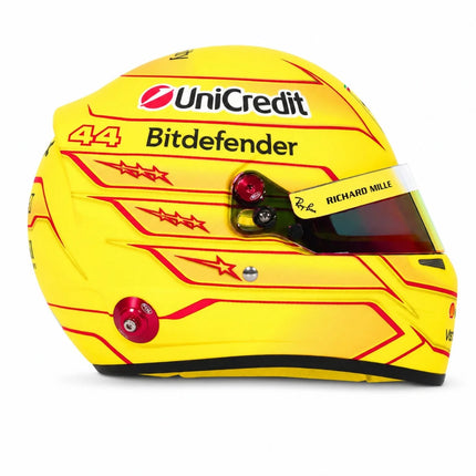 Scuderia Ferrari F1 Team Bell Helmets Lewis Hamilton 1/2 Scale Mini Helmet 2026