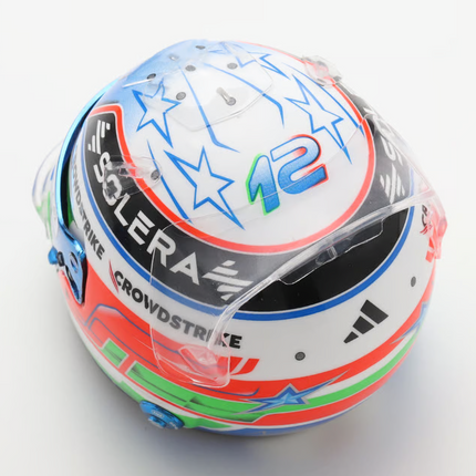 Mercedes AMG Petronas F1 Kimi Antonelli 2025 Season Livery 1/5 Scale Mini Helmet