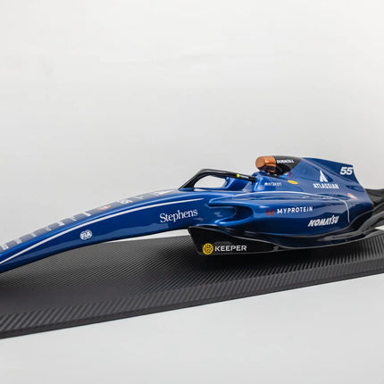 Williams Racing F1 Team FW47 Carlos Sainz 1/6 Scale Model Chassis Racing Car