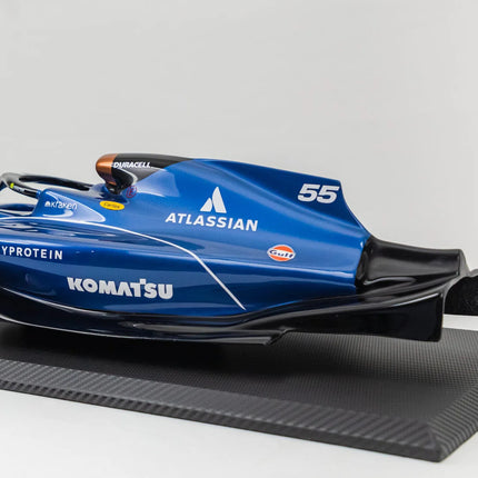 Williams Racing F1 Team FW47 Carlos Sainz 1/6 Scale Model Chassis Racing Car