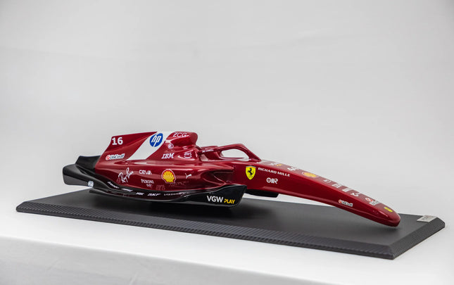 Scuderia Ferrari F1 Team SF25 Charles Leclerc 1/6 Scale Model Chassis Racing Car