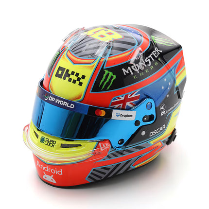 McLaren F1 Spark Model Oscar Piastri 2025 1/5 Scale Mini Helmet