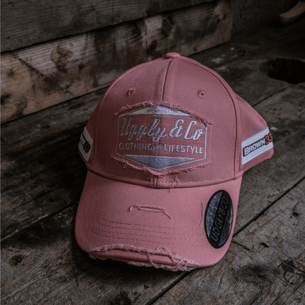 Washed Pink Diamond Vintage Baseball Cap