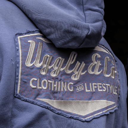 Purple Surf Diamond Hoodie