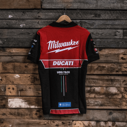 Milwaukee Tools x Ducati Polo Shirt [Team Wear]