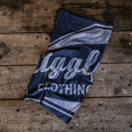 Blue & White Diamond, Motorcycle Bandana