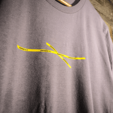 Grey Tape Tee