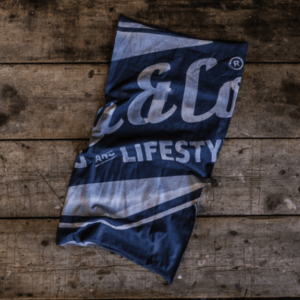 Blue & White Diamond, Motorcycle Bandana