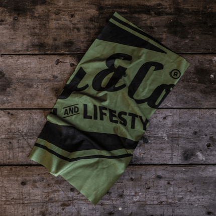 Green & Black Diamond, Motorcycle Bandana